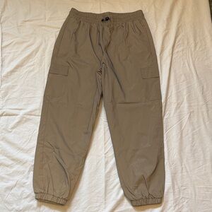 Forever 21 gray reflective Cargo Pants